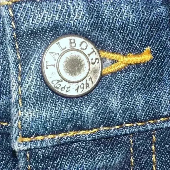 Talbots Simply Flattering‎ Collection 5 pocket solid color size 4 - Picture 3 of 7